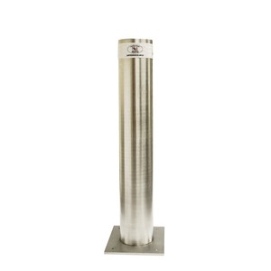 NJM Group Australian Bollards Pic 2 - Stainless Steel Bollard Rectangular Base Plate