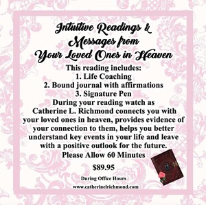 Catherine L. Richmond Psychic Medium Pic 3 - In Person or online Book through wwwcatherinelrichmondcom