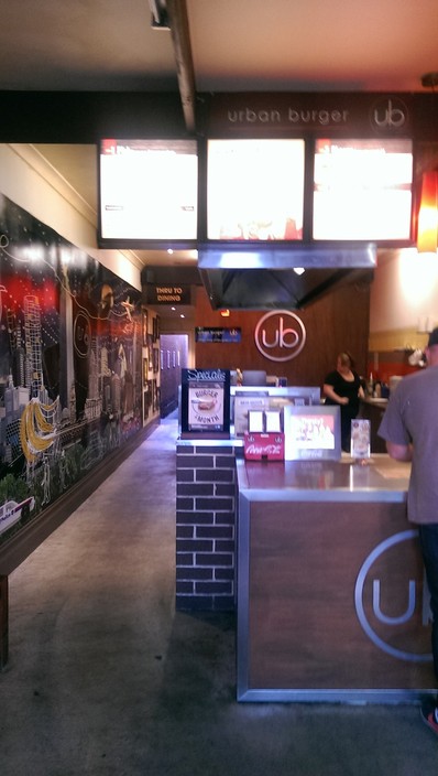 Urban Burger Pic 1 - Front counter