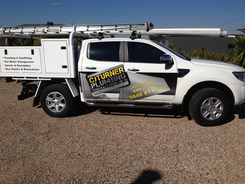 CJ Turner Plumbing Contractors Pty/Ltd Pic 1 - Work Ute