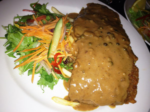 Hotel Tivoli Pic 4 - Hugeeee Satisfying Beef Schnitzel