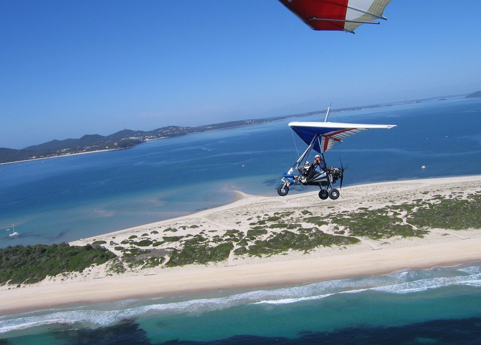 AirBorne Upper Hunter Flight Training Pic 1 - newcastle microlight coastal flight