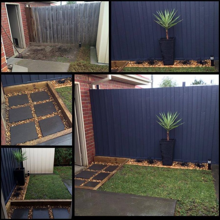 Bladerunner Property Services Pic 1 - Landscaping New lawn step garden