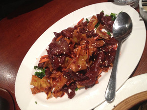 East Taste Cafe Pic 5 - Crispy chili beef