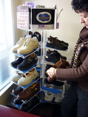 Collins West Foot Clinic Pic 4 - dr comfort footwear range