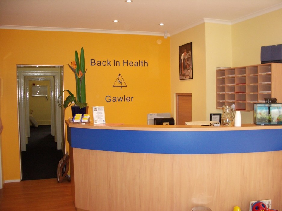 Back In Health Centres Pic 2 - Reception