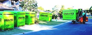 Chock-A-Box Self Storage Pic 3 - Our customers spend a couple of weeks packing Then we pick them up and put them in safe storage or we take them straight to the new house servicing Brisbane City