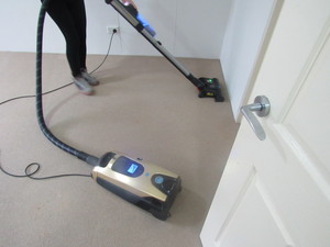 N & H PTY LTD Pic 2 - Vacuum cleaning with the power full sauber before steaming the carpet