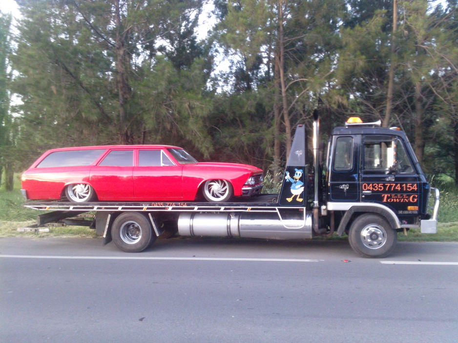 Tad's Tilt Tray Towing Pic 1