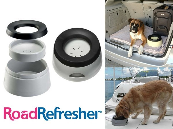 DogCulture Pic 1 - Road Refresher non spill water bowls