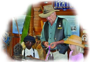 Hervey Bay Historical Village & Museum Pic 3 - Rope Making