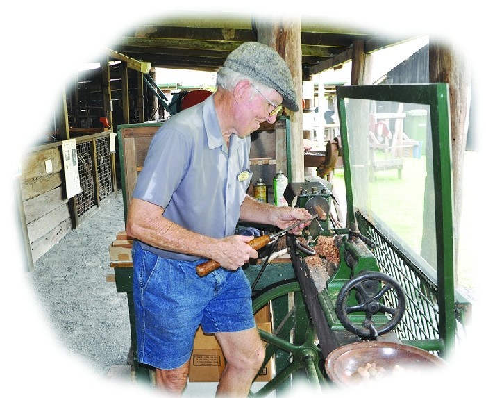 Hervey Bay Historical Village & Museum Pic 1 - Woodturning