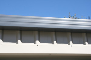 Gutter Guys Pic 4 - Our patio style gutter which is available with either 65mm or 85 mm back height