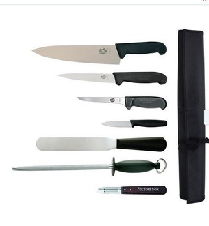 Nisbets - Castle Hill Pic 4 - Victorinox 22cm Chefs Knife Set and Wallet