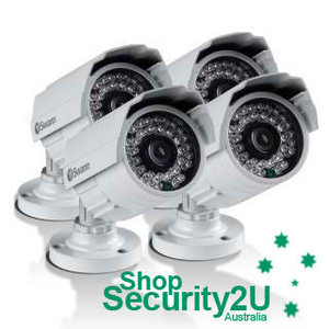 Security2U Australia Pic 2 - PRO642 4 camera pack Wired Cameras Hi Res CCD Fixed Camera Part Number SWPRO642PK4 AU49999