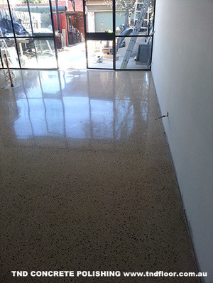 TND Diamond Concrete Polishing & Grinding Pic 2 - BRIGHTON HONED FINISH