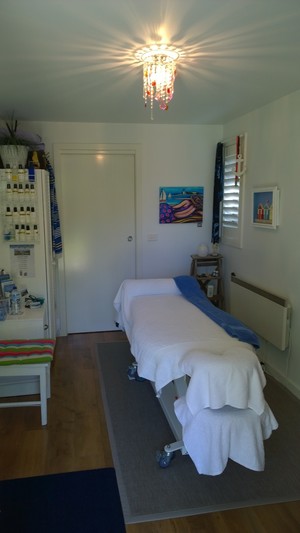 Moyne Mobile Massage Pic 2 - Interior of Port Fairy treatment room