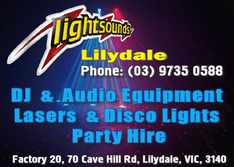 Lightsounds Lilydale Pic 1 - Party Hire