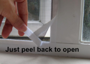 Flexiscreens Pic 4 - Just peel back to open