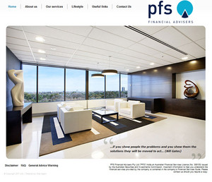 Web Agent Pic 3 - PFS Fincncial Service web design