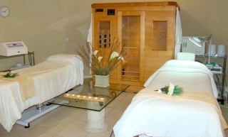 Therabeautic Beauty & Body Boutique Pic 1 - Dual slimming spa room with infrared sauna