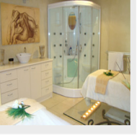 Therabeautic Beauty & Body Boutique Pic 4 - Hydro Shower great for after body wraps and exfoliation