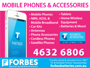 Forbes Batteries & Communications Pic 4 - Accredited Telstra Partner