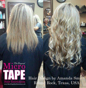 MicroTape Hair Extensions Pic 2