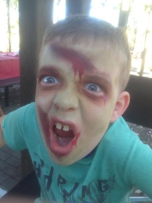 Glitter & Ghouls FacePainting & Body Art - Cintah's Creations Pic 2 - Ghouls for the boys