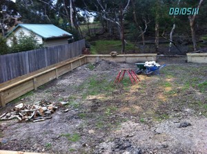 Ben Grigg Carpentry Pic 4 - Raised garden retaining walls