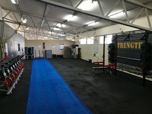 Resultz Gym Pic 2 - Functional Training Room Lifting Sled Battle ropes Spin and boxing