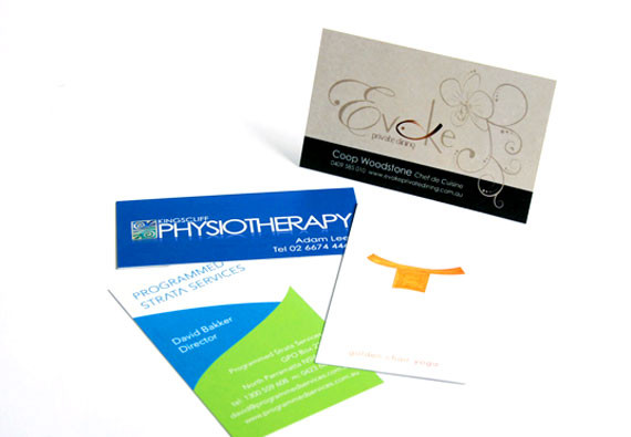 Environmental Printing Pic 1 - 100 Recycled Business Card Printing