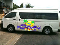 Trinity Beach Transfers Pic 1 - Part of our modern fleet of shuttle vehicles