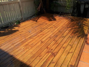 The Front Yard Guy - Brisbane Handyman Services Pic 2 - Deck painting