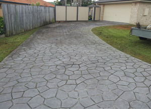 The Front Yard Guy - Brisbane Handyman Services Pic 3 - Driveway Cleanup Before