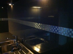 Walkers Wall & Floor Tiling Service Pic 5 - 600x600 Porcelain with metal mosaics