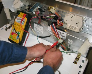 1st Class Appliance Repairs Pic 3 - Testing Washing Machine