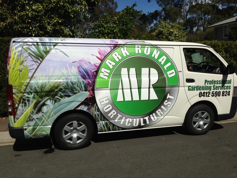 Mark Ronald Landscaping Pic 1 - Company Van