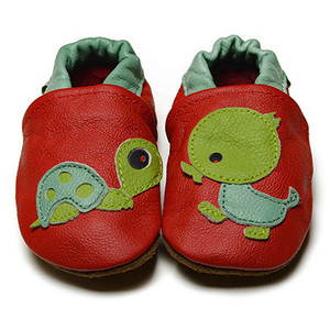 Fox & Frog Pic 2 - Best Friend Forever Unisex Soft Sole Baby Shoes