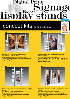 Visual Innovations Australia Pic 3 - Portable Display Kits