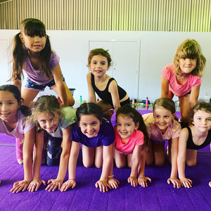 Gymnastics 21 Pic 3 - Acro balance at gymnastics in the holiday programs