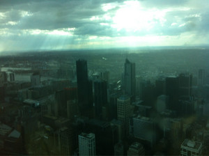 Eureka Skydeck 88 Pic 3 - View from sky deck north