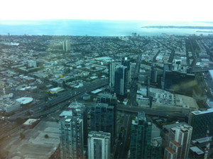 Eureka Skydeck 88 Pic 4 - View from sky deck south