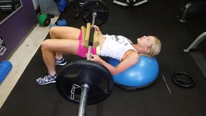 Fabulous Physiques Pic 3 - Nothing like a Barbell Hip Thrust to build up your glutes