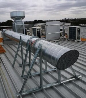 Ignition Commercial Kitchen Pic 3 - Stainless steel exhaust ducts for your business