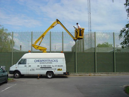 Cheapertracks Pic 1 - Securing the Prison Fence