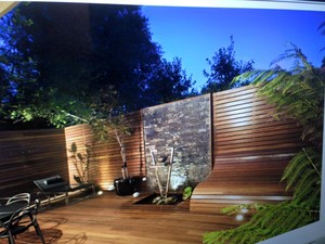 Carli Constructions Pic 3 - Outdoor Decking with Feature wall