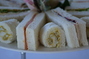 French Lantern Cafe Pic 3 - Ribbon Sandwiches