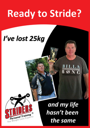 Striders Personal Training Lawnton Pic 5 - 25kg down and going strong