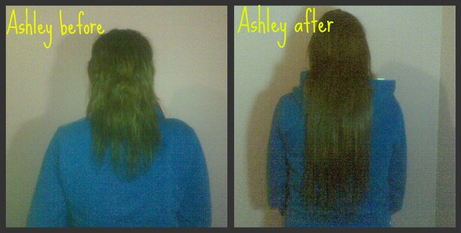 HEAT hair extensions & tanning Pic 1 - before after